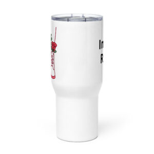 Travel mug with a handle