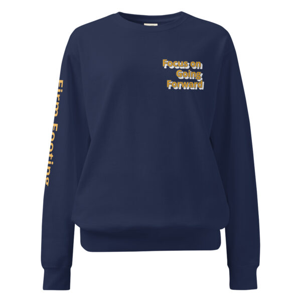 Unisex garment-dyed sweatshirt